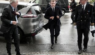 Pokvarjen avto: predsedniku Francije posodili nezaščiteno limuzino