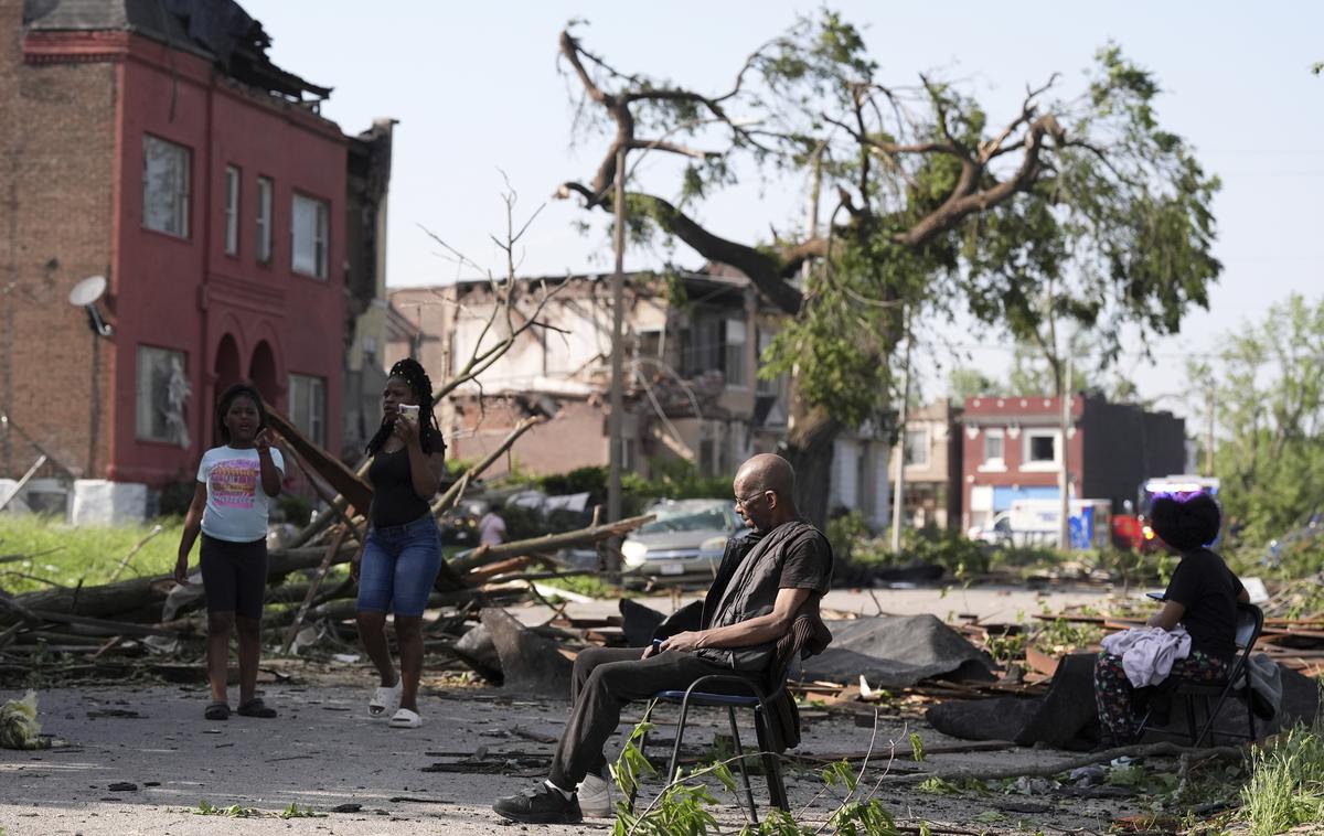 Missouri neurje | Hude nevihte s tornadi in točo so še vedno možne.  | Foto Guliverimage