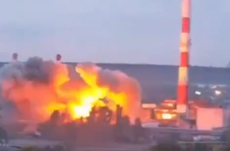 Silovit napad Ukrajine: toplarna v plamenih, Belgorod v temi