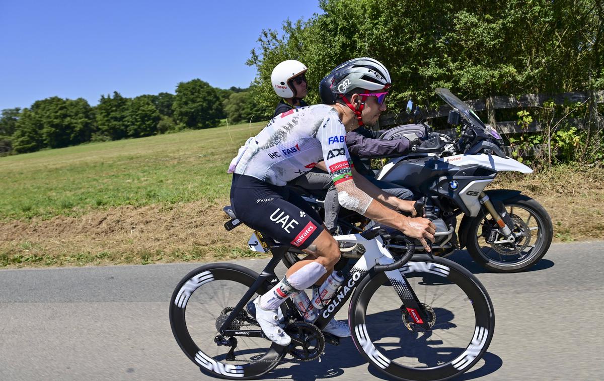 Joao Almeida | Portugalski kolesar Joao Almeida se je odločil, da kljub poškodbam nadaljuje Dirko po Franciji. | Foto Guliverimage