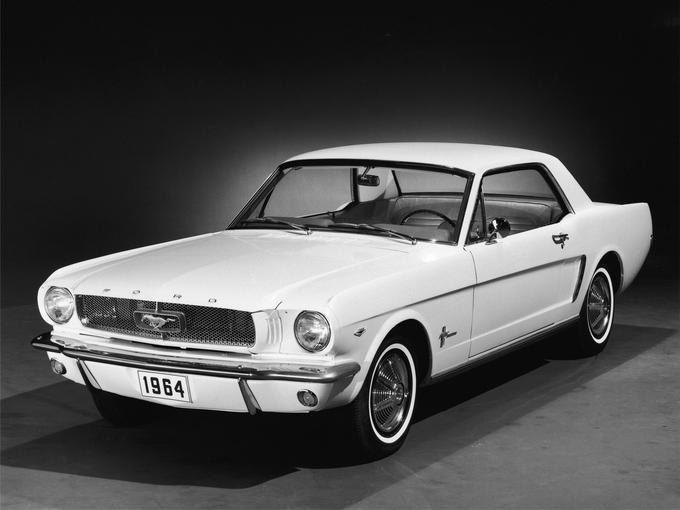 Ford mustang - izvirnik iz leta 1964 | Foto: Ford