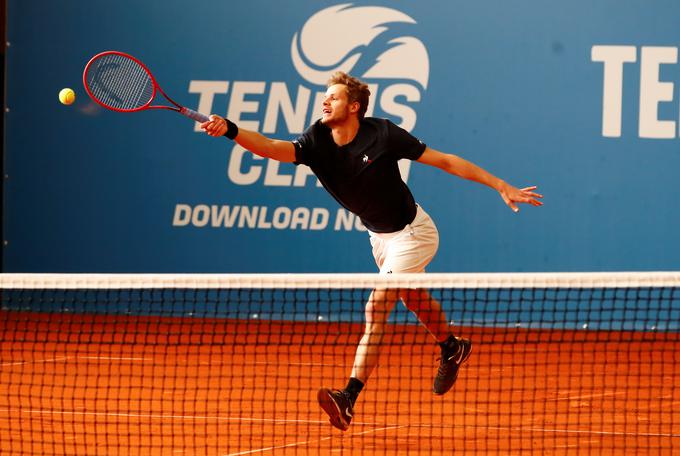 "Zelo sem srečen, da sem lahko nastopal. Lepo je igrati tenis pod tekmovalnimi pogoji," je dejal zmagovalec turnirja. | Foto: Reuters