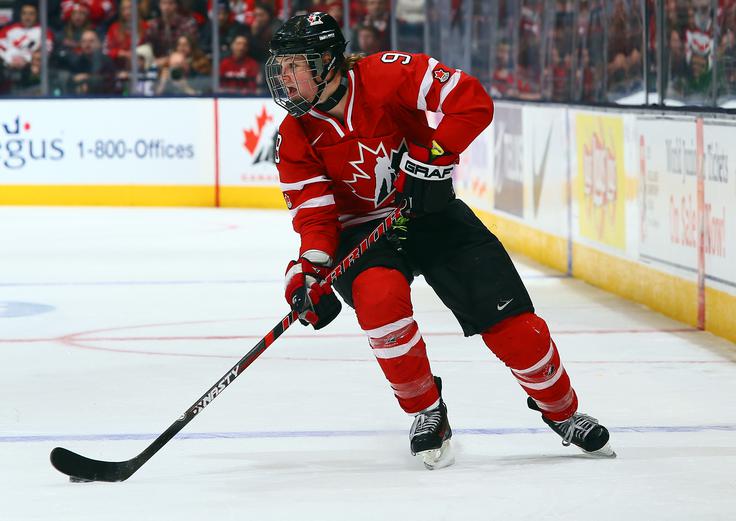 Jennifer Wakefield je morala po prvi finalni tekmi zapustiti Linkoping in se pridružiti pripravam kanadske reprezentance, s katero je pred dnevi osvojila srebro. | Foto: Guliverimage/Getty Images