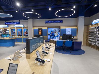Prenovljeni Telekomov center Citypark sledi času in pričakovanjem uporabnikov