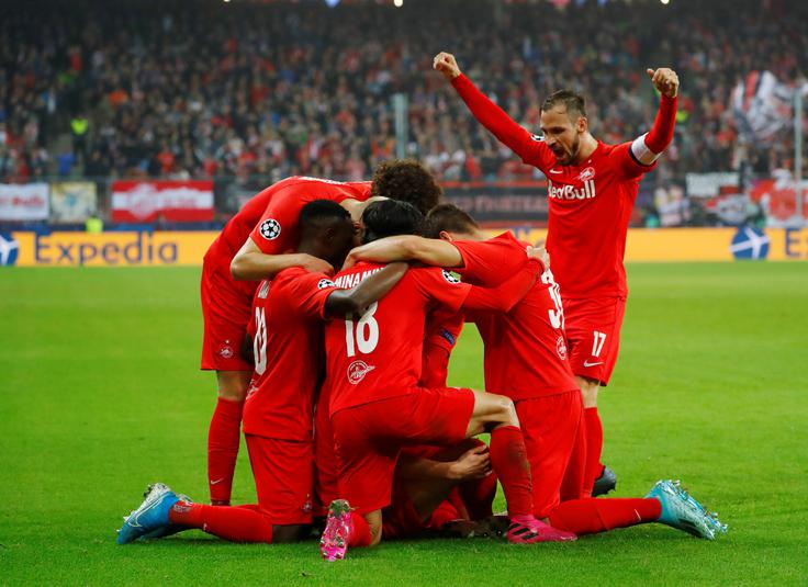 Red Bull Salzburg Salzburžani so najbolj učinkovita ekipa v Evropi. | Foto: Reuters