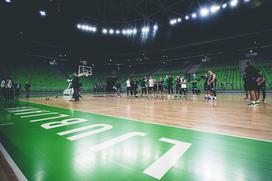 Cedevita Olimpija trening