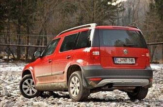 Škoda yeti 1,2 TSI 2x4