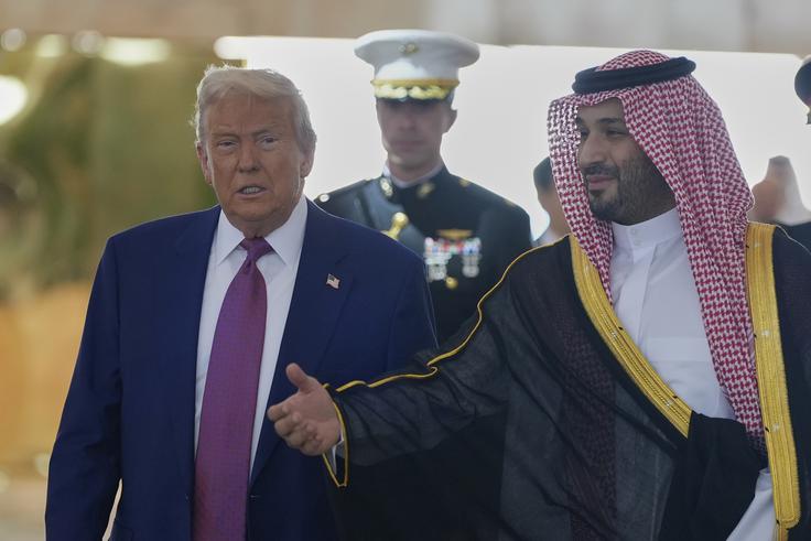 Savdski prestolonaslednik Mohamed bin Salman je nedavno na obisku gostil ameriškega predsednika Donalda Trumpa. | Foto: Guliverimage