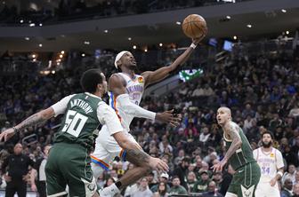 Kratkohlačniki ponižali Brooklyn, zdesetkana Oklahoma ugnala Antetokounmpa #video