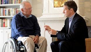Geithner in Schäuble poudarila pomen izvajanja reform