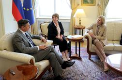 Na obisku v Sloveniji visoka predstavnica Ukrajine