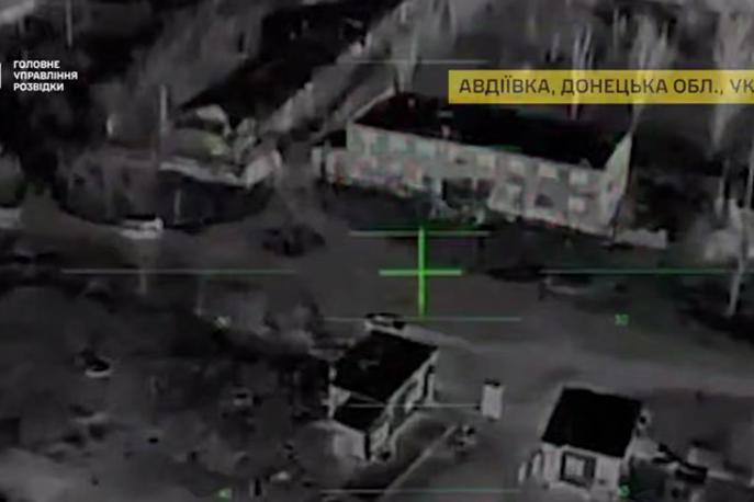 Ukrajina, napad z droni | Medsebojni spopadi ne pojenjajo.  | Foto Ukraine’s Defense Intelligence/X
