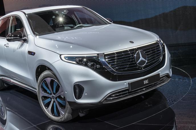 mercedes EQ C | Mercedes-Benz je začel izdelovati novi crossover EQ C, v prihodnje pa na osnovi novega razreda S prihaja tudi električna limuzina EQ S. | Foto Mercedes-Benz