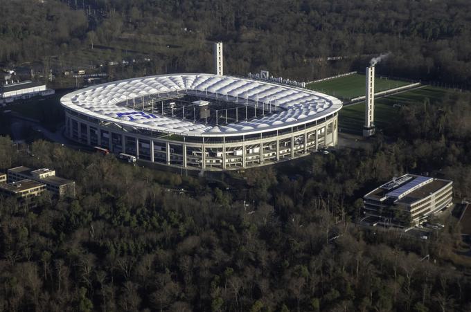 Arena Frankfurt je domovanje prvoligaša Eintrachta, gostila pa bo pet tekem Eura. | Foto: Guliverimage