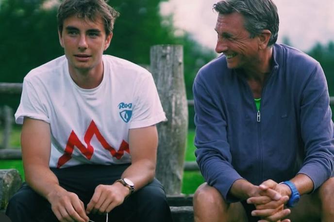 Brut Pahor in Luka Pahor | Družinsko nesoglasje: oče Borut in sin Luka očitno nimata istega pogleda na dogajanje v Gazi, ki jo že od jeseni 2023 oblega in napada izraelska vojska. | Foto Instagram/Borut Pahor