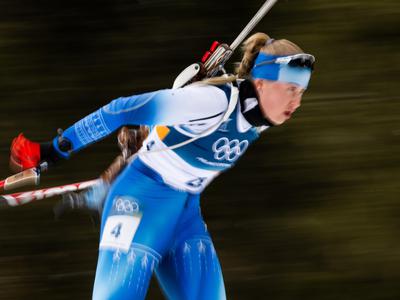 Grenlandska biatlonka odločna: Nikoli ne bom dirkala za ZDA!