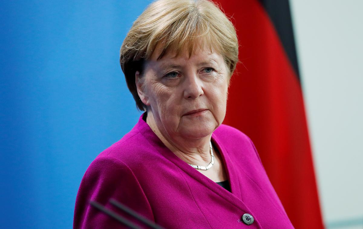 Angela Merkel | Nemška kanclerka Angela Merkel še vedno nasprotuje skupnim koronskim evrskim obveznicam. | Foto Reuters