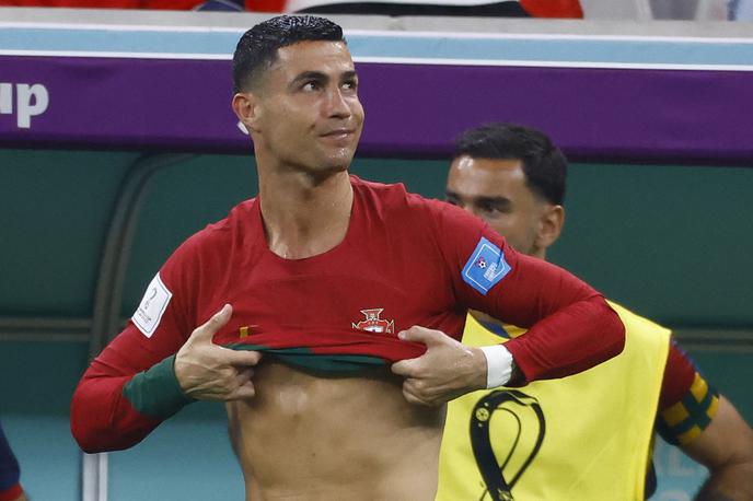 SP Portugalska Cristiano Ronaldo | Cristiano Ronaldo na tekmi osmine finala ni bil v prvi postavi. | Foto Reuters