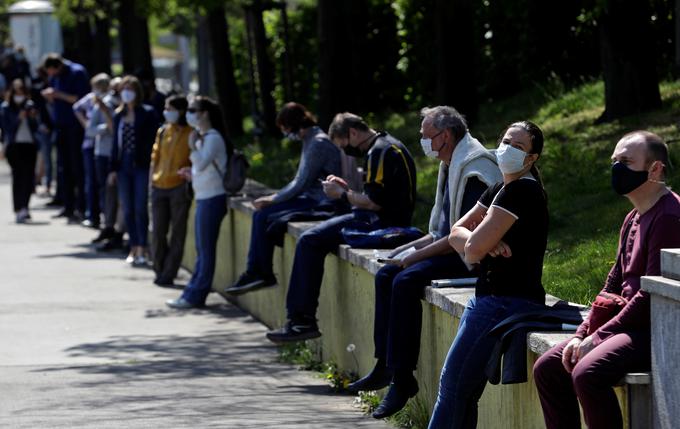 Na Češkem so v zadnjem dnevu potrdili rekordnih 1.164 novih okužb z novim koronavirusom.  | Foto: Reuters