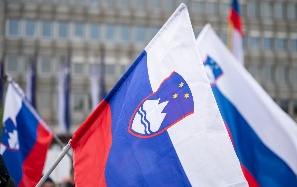 slovenska zastava | Foto STA