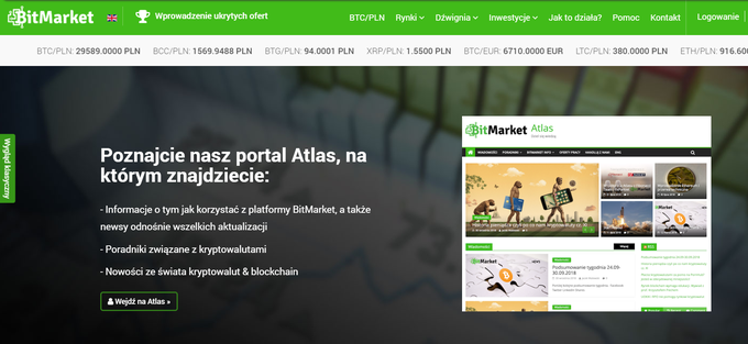 Borzo s kriptovalutami BitMarket je leta 2014 ustanovil Poljak Michael Pleban. Bila je druga največja borza s kriptovalutami na Poljskem in ena prvih na svetu, ki je uporabnikom omogočala takojšnje nalaganje denarja za nakupe kriptovalut. Pleban je BitMarket leta 2015 prodal Niemiru in Aszkiełowiczu. | Foto: Matic Tomšič / Posnetek zaslona
