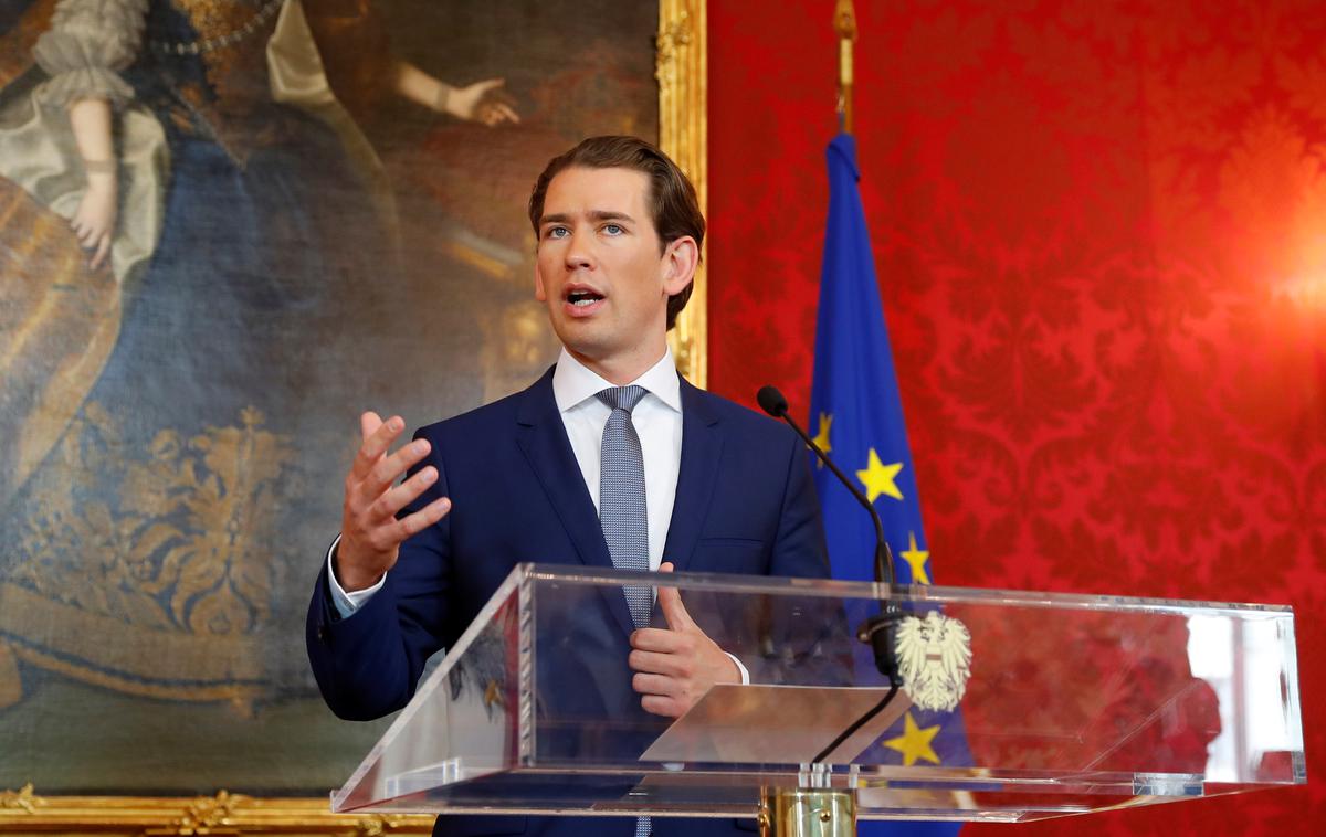 Sebastian Kurz | Potem ko so svobodnjaki zapustili avstrijsko vlado, je kancler Sebastian Kurz izpopolnil prehodno vlado, ki bo Avstrijo vodila do novih volitev. | Foto Reuters