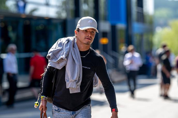 Spa Lando Norris | Lando Norris bo v Spaju zaradi že četrte menjave električnega dela pogonskega sklopa štartal z deset mest slabšega položaja, kot si ga bo pridirkal na sobotnih kvalifikacijah. | Foto Guliverimage