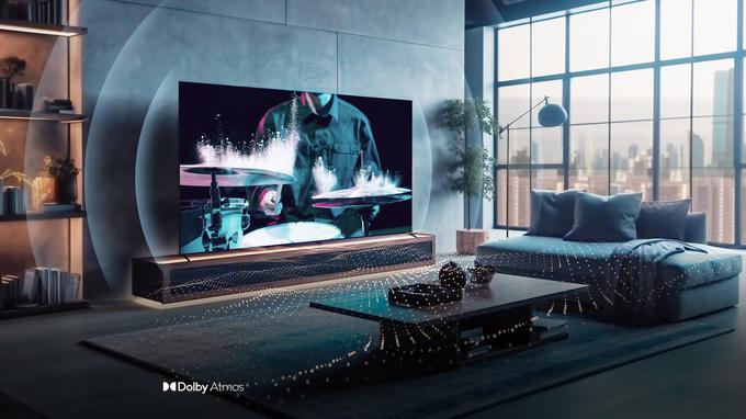 Televizorji Hisense zagotavljajo vrhunsko zvočno doživetje s sistemom Dolby Atmos. | Foto: Hisense