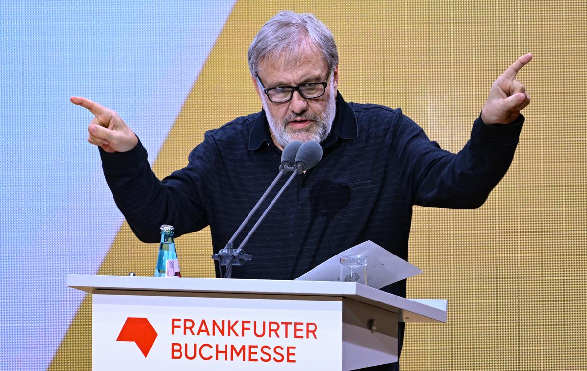 Slavoj Žižek | Žižkov govor je na odprtju Frankfurtskega knjižnega sejma vzbudil močne odzive. | Foto Guliverimage