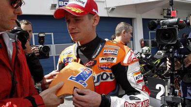 Stonerju 'pole', Crutchlow bo v igri za zmago