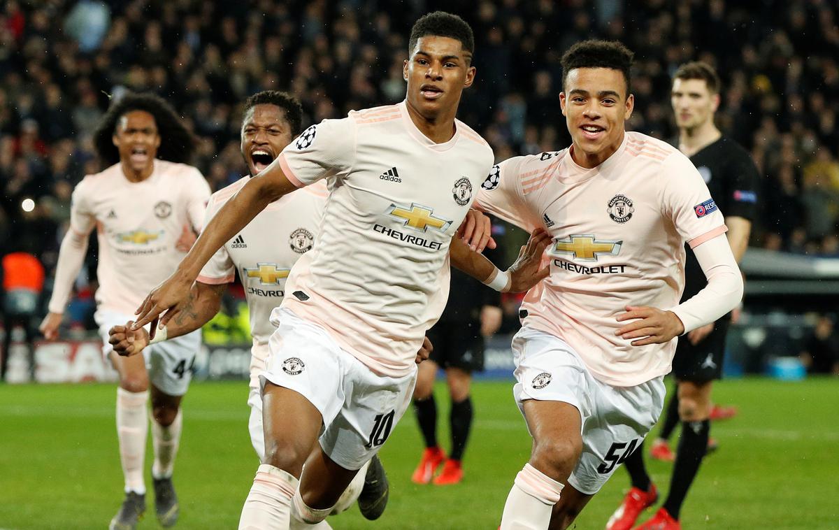 Marcus Rashford | Manchester United je marca 2019 osvojil Pariz. | Foto Reuters