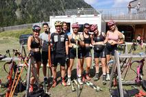 Mladi slovenski biatlonci, poletno SP, Ruhpolding