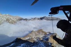 Mlada planinca zgrešila kamin na Mišelj vrh in obtičala