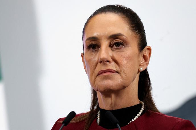 Claudia Sheinbaum | Mehiške oblasti so se s Trumpom dogovorile za 90-dnevni odlog uvedbe carin, saj pogajanja še potekajo. | Foto Guliverimage