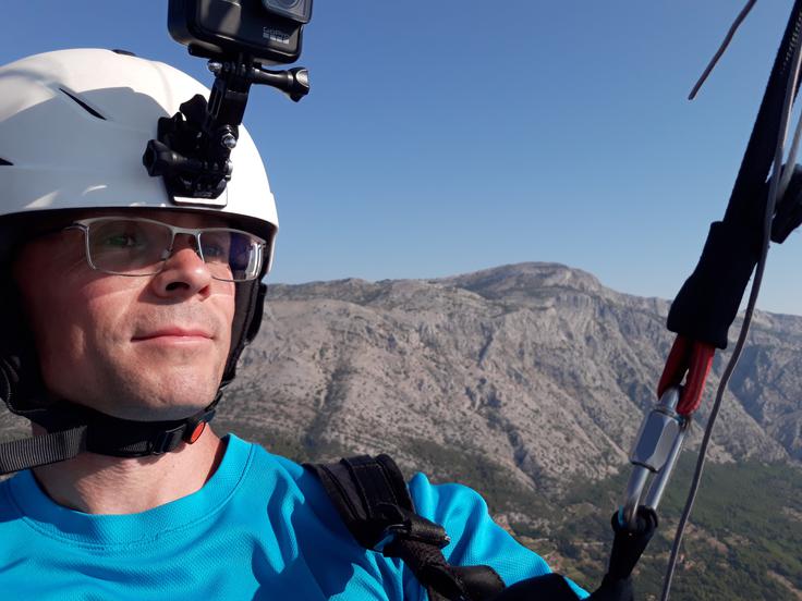 Polet s Pelješca na Korčulo poleti 2022 | Foto: Jožef Poje/osebni arhiv