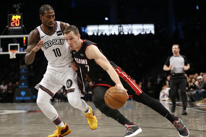 Goran Dragić | Goran Dragić je bil s 24 točkami najboljši strelec Miamija ob zmagi nad Brooklyn Nets. | Foto Reuters