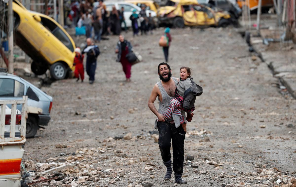 Mosul, IS, begunci | Foto Reuters