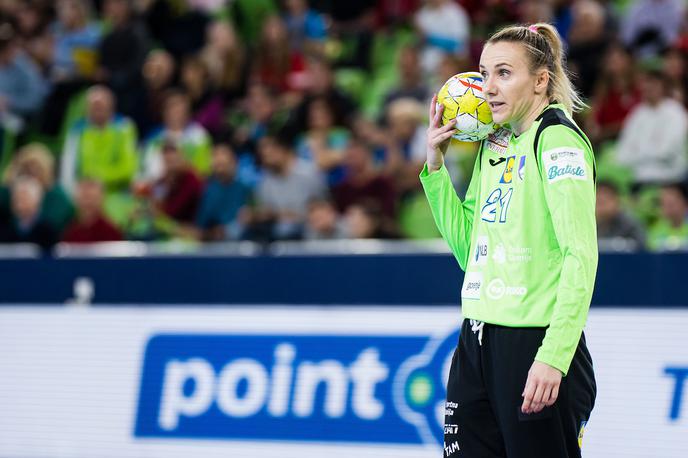 EHF Euro2022: Slovenija - Madžarska, slovenska ženska rokometna reprezentanca Amra Pandžić | Rokometašica Amra Pandžić | Foto Grega Valančič/Sportida