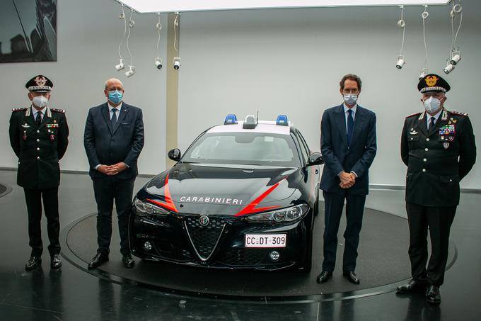 Alfa romeo giulia carabinieri | Foto: Italijanska policija