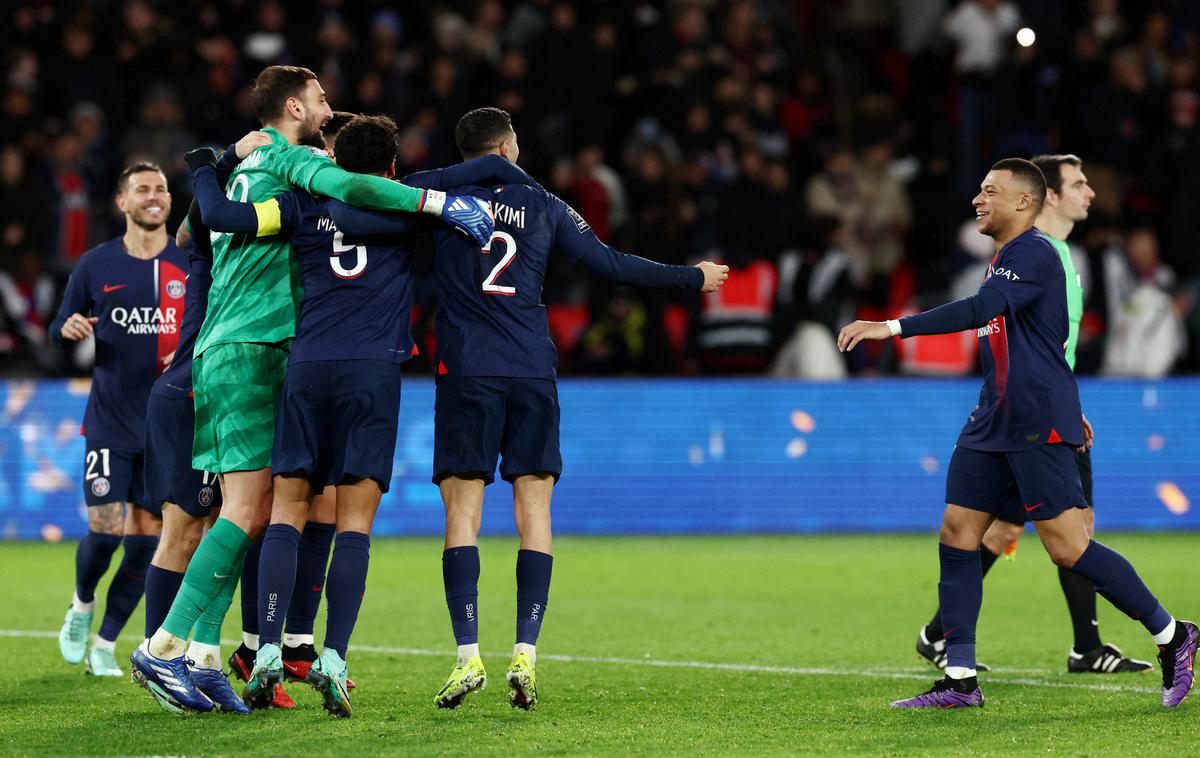 PSG, superpokal | PSG je še dvanajstič osvojil francoski superpokal. | Foto Guliverimage