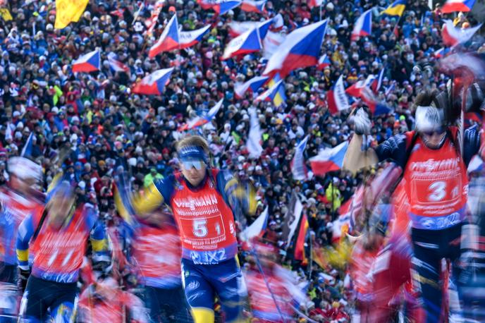 Nove Mesto, SP v biatlonu | Zadnji dan SP v Novem Mestu na Češkem se je na tribunah zbralo rekordnih 29.440 gledalcev, v vseh 12 tekmovalnih dneh pa jih je bilo 210.681. | Foto Guliverimage
