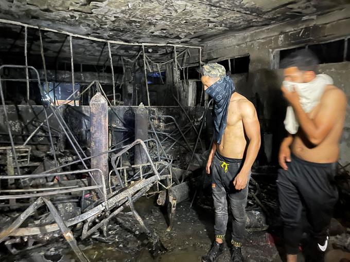 Bagdad požar | Foto: Reuters