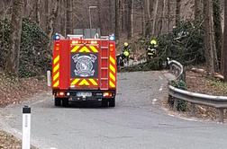 Na Gorenjskem zapirajo šole in vrtce. Več tisoč ljudi brez elektrike. #vŽivo