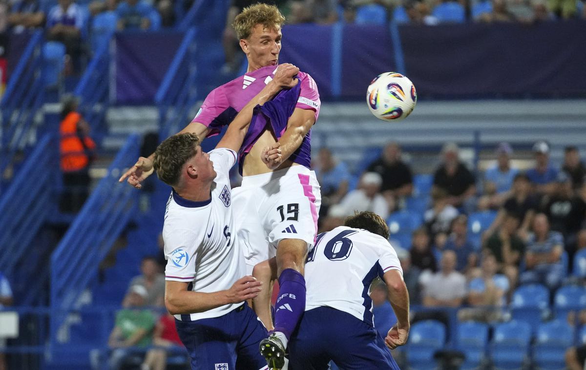 EP do 21 let Nemčija Anglija | V skupinskem delu prvenstva je Nemčija Anglijo premagala z 2:1. | Foto Guliverimage