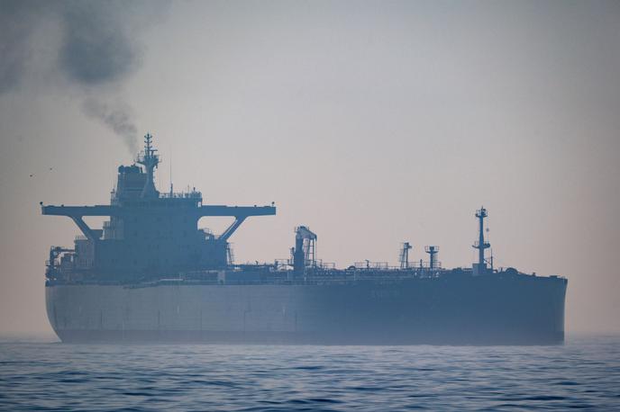 Tanker Eventin | Na vsaj petih tankerjih, ki so bili prej v ruskih pristaniščih in ki naj bi bili del t. i. Putinovega oziroma ruskega ladjevja v senci, je prišlo do nepojasnjenih eksplozij. Na fotografiji: tanker Eventin, ki so ga marca letos zasegli Nemci in ki naj bi po svetu prevažal rusko nafto. | Foto Guliverimage