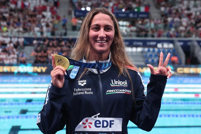 Simona Quadarella | Simona Quadarella je osvojila tretje zlato. | Foto Reuters