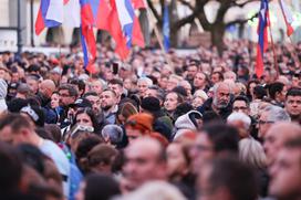 Protestni shod Novo mesto