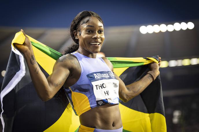 Elaine Thompson-Herah | Elaine Thompson-Herah bo v Parizu tekla le na 100 m. | Foto Guliverimage