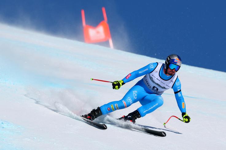 Dominik Paris je bil še najbližje Von Allmenu. | Foto: Reuters