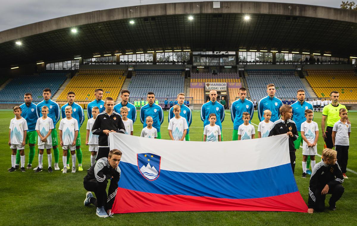 Slovenija Francija Mladi | Mladi slovenski upi, ki se pripravljajo na vrhunec, Euro 2021 na domačih tleh, so remizirali z leto mlajšimi Francozi. | Foto Blaž Weindorfer/Sportida